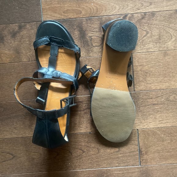 Aquatalia leather sandals 7.5 - Made in Italy - Picture 4 of 7